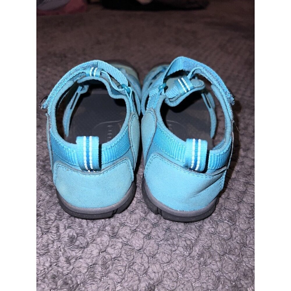 KEEN Seacamp II CNX Size 4 Water Sandals Shoes Outdoor Hiking 1012555 Baltic - Picture 9 of 11